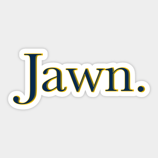 Drexel Jawn Sticker Sticker by AashviPatel